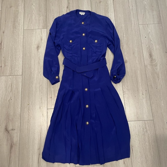 Akris Vintage Silk Dress - Picture 2 of 16